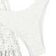 thumbnail image 4 of Traje de baño de 2 piezas para mujer, trajes de baño para mujer, conjunto de traje de baño de moda para mujer de color liso con falda cruzada y abertura lateral., 4 of 5