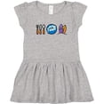 thumbnail image 3 of Inktastic Surfing Eat Sleep Surf Girls Toddler Dress, 3 of 5