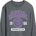 thumbnail image 3 of Marvel Black Panther - Property Of Wakanda - Men's Long Sleeve Graphic T-Shirt, 3 of 5