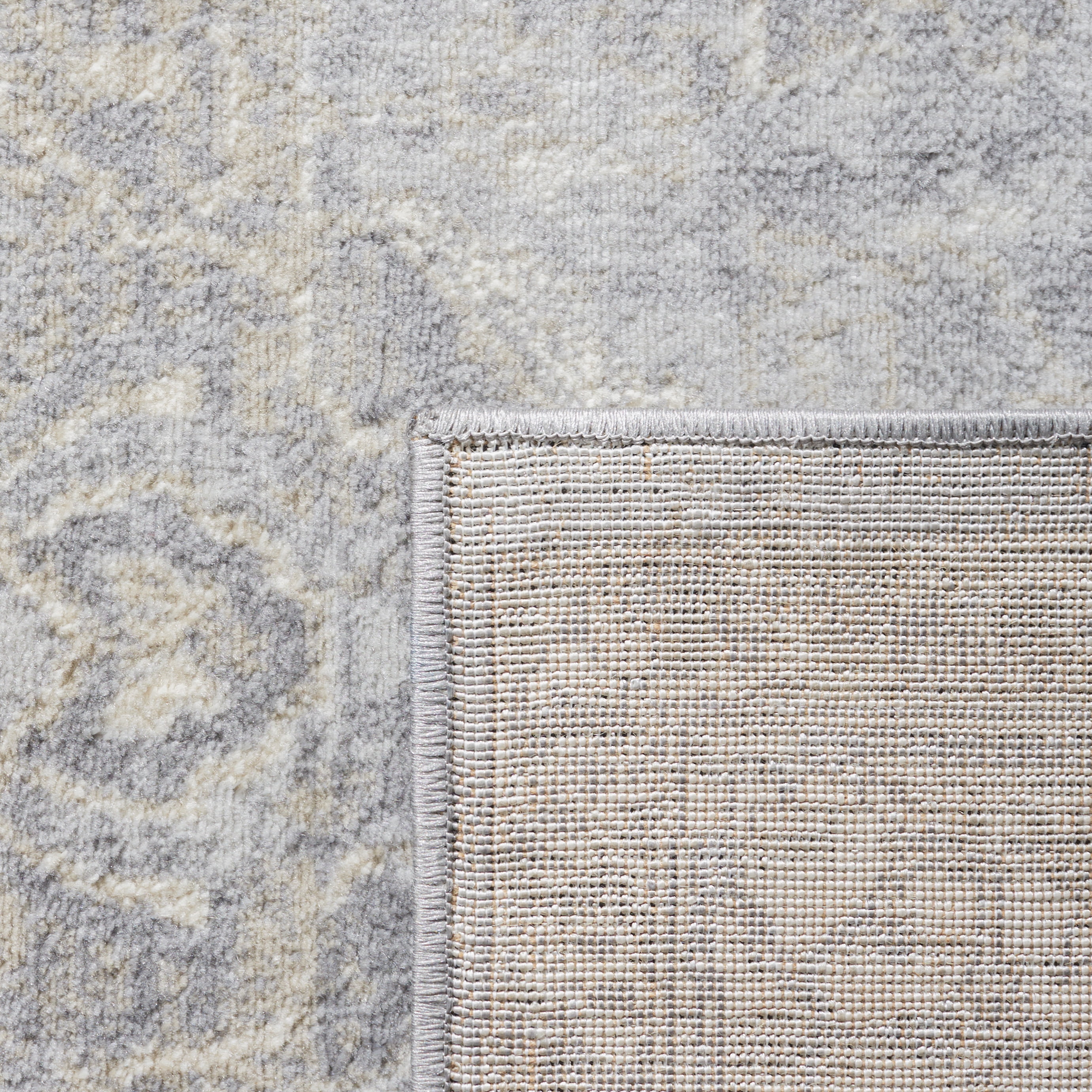 SAFAVIEH Brentwood Dimas Oriental Area Rug, Gray/Beige, 3' x 5'