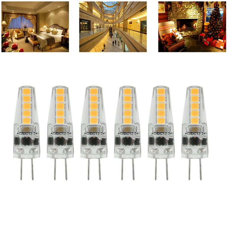 10pcs G4 LED Bulbs 2W Bi Pin Base Dimmable Bulbs For Chandelier Ceiling  Lamp New 