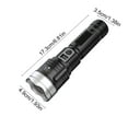 thumbnail image 3 of Yunuuuoa 5 Packs Lampe de Poche à Mise au Point Réglable Rechargeable Type-C LED avec Affichage Numérique Faisceau Fort pour Camping Randonnée Urgence Extérieur, 3 of 7