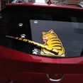 thumbnail image 4 of IKemiter Car Stickers Cartoon Cats Moving Tail Rear Window Wiper Reflective Decals, 4 of 7