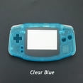thumbnail image 1 of 1SET For GameBoy Advance Replacement Luminous Clear Housing Shell Cover With Buttons Sticker For GBA Console Protective Case 511C, 1 of 6