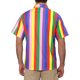 thumbnail image 3 of CAMISA DE HOMBRE DE RAYAS INSPIRE CHIC DE MANGA CORTA CON BLOQUEO DE COLOR L PARA PLAYA EN COLOR LILA Y MORADO, 3 of 7