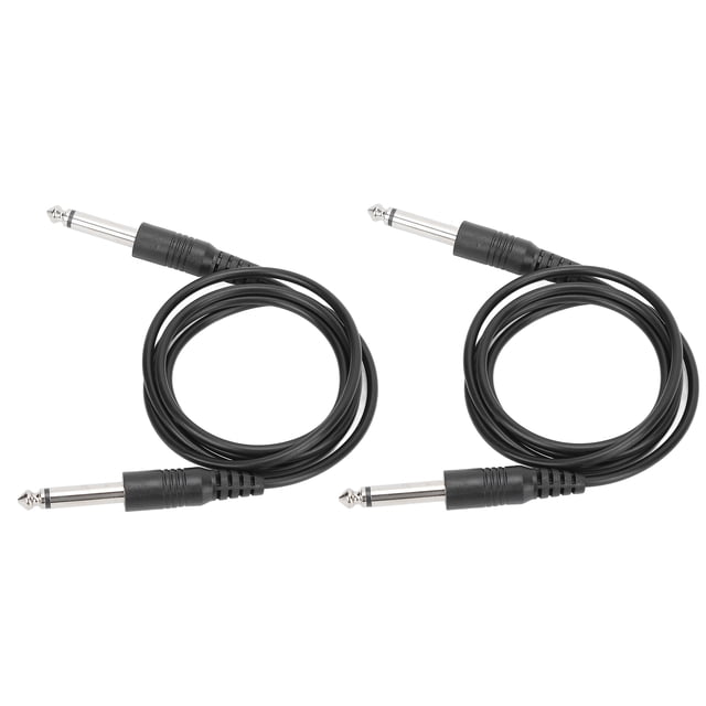 Cable de guitarra, cable de instrumento de guitarra de 6,35 mm Cable de instrumento de guitarra Cable de guitarra Rendimiento sólido