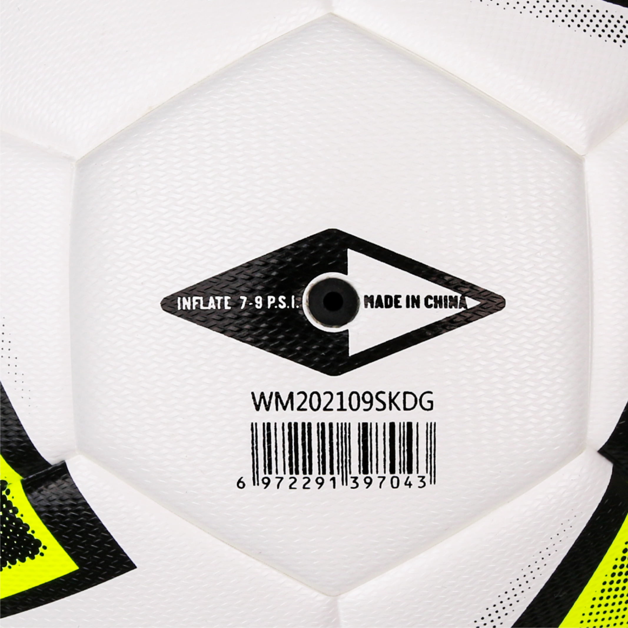 Umbro Tristar Size 4 Youth and Beginner Soccer Ball, White/Black/Yellow