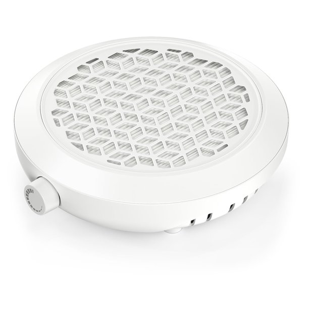 Colector de polvo de uñas compacto para principiantes con filtro reutilizable