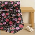 thumbnail image 4 of Soimoi Gray Cotton Cambric Fabric Leaves & Floral Watercolor Print Fabric by Yard 56 Inch Wide, 4 of 7