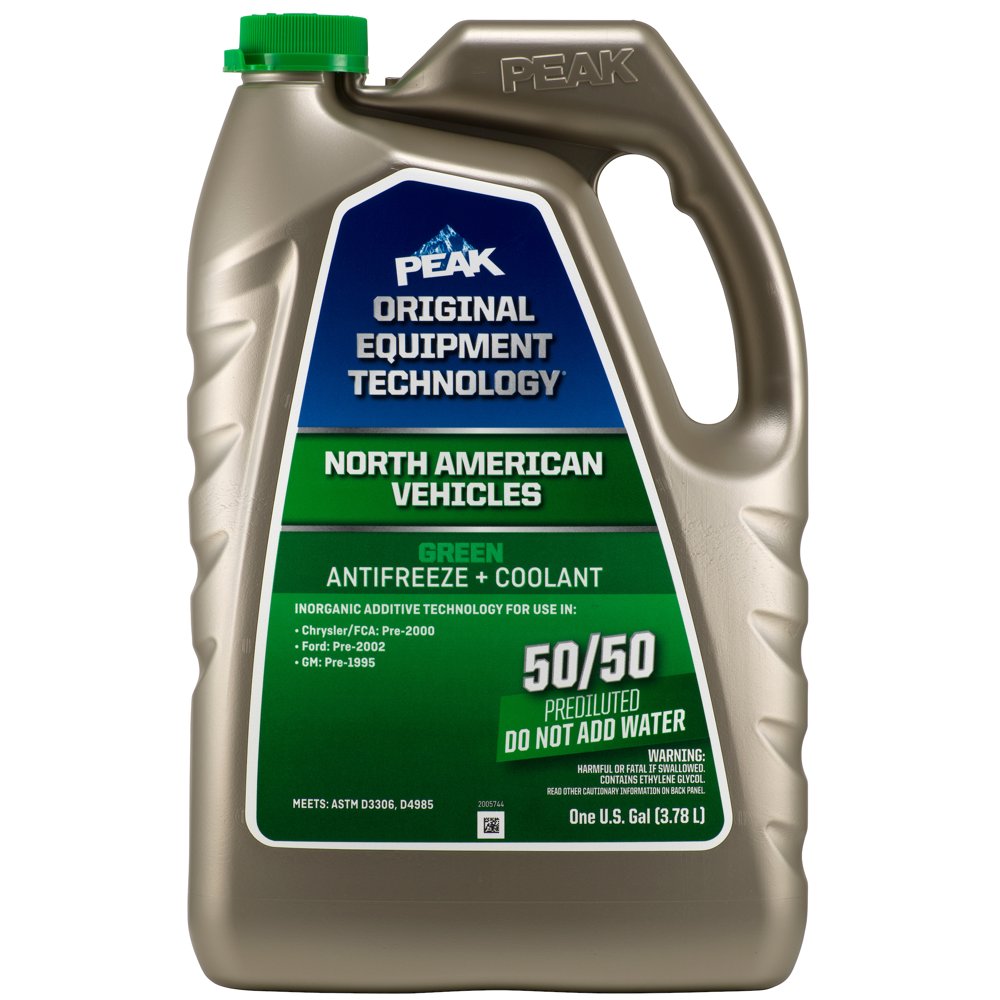 PEAK Original Equipment Technology Antifreeze + Coolant for North
