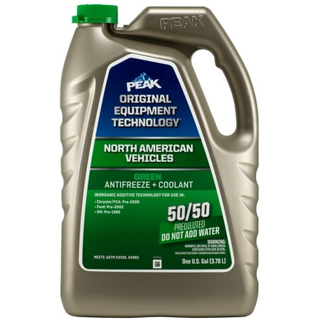PEAK OET Antifreeze + Coolant for North American Green