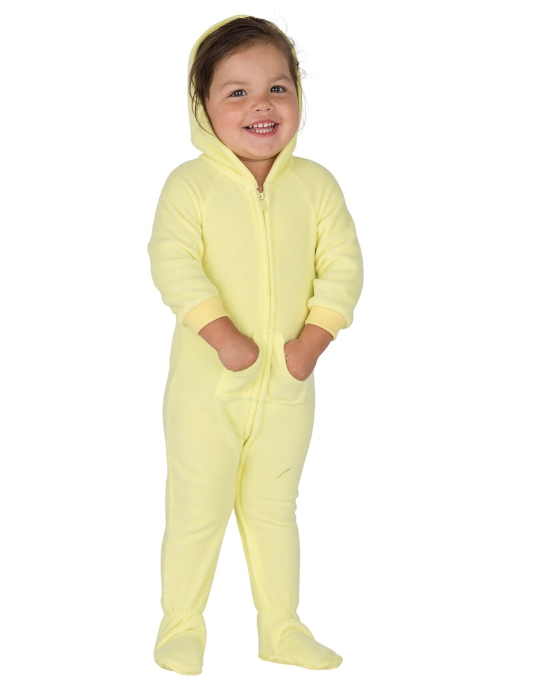hooded footed pajamas baby