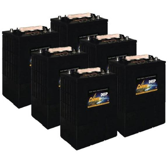 CR-390 Crown Replacement For L16E-AC, 6V 390 Ah Deep Cycle Battery X6