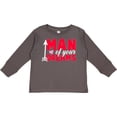 thumbnail image 3 of Inktastic Valentine's Day Man of your Dreams with a Heart and Arrow Boys or Girls Long Sleeve Toddler T-Shirt, 3 of 5