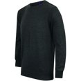 thumbnail image 4 of Henbury Mens Crew Neck 12 Gauge Fine Knit Jumper / Sweatshirt, 4 of 4