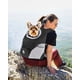 thumbnail image 4 of ¡Venta caliente! Mochila M Code para perros, mochila transpirable y ajustable para perros y gatos con fondo impermeable, correas acolchadas para los hombros, mochila para perros de viaje, 4 of 7