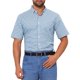 thumbnail image 1 of Camisas de hombre INSPIRE CHIC con cuello puntiagudo, de manga corta, a cuadros, con botones, camisa de vestir, L azul y blanco, 1 of 6
