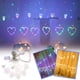 thumbnail image 3 of Lámpara de luces LED Heart Shape, cadena de luces Navideñas 110V, decoración de luces LED, luces decorativas Navideñas, luces de cadena para exteriores, luces de cadena para interiores,, 3 of 9