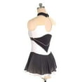 thumbnail image 6 of LIUHUO Black and White Skating Dress Women Girls Skating Dress Stretch Fabric Sleeveless Classic Style, 6 of 8