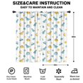 thumbnail image 2 of Blackout Kids Curtains,White Cartoon Dinosaurs UFOs Stars Pattern Childrens Insulated Curtains Set Of 2,Bedroom Essentials,Toddler Room Decor 42"x84", 2 of 5