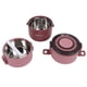 thumbnail image 3 of Thermal Lunch Box Thermal Lunch Box 2200ml Three Layer Detachable Compartment Design Portable 304 Stainless Steel Insulated Bento Box Red ANGGREK Otros, 3 of 8