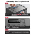 thumbnail image 4 of Vaydeer Metal Time Lock Box, Phone Lock Box with Timer, Timed Locking Safe, Self-Control Container with USB C Charge,Child Lock, Audio Prompt, Time R, 4 of 8