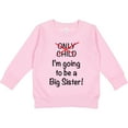 thumbnail image 2 of Inktastic I'm Going to Be a Big Sister Toddler Sweatshirt, 2 of 4