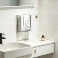 thumbnail image 4 of Face Towel Storage Box Tissue Box Wall-Mounted For Kitchen Bathroom Or Toilet Transparent Inverted Tissue Dispenser, 4 of 6