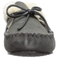 thumbnail image 3 of Minnetonka Women's Chrissy Bootie Slipper, Grey, 6 M US, 3 of 6