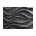 thumbnail image 2 of Area Rug Indoor 80"x58"in Non-Slip Wear Resistant Floor Mats Soft Large Carpets for Living Room Bedroom Home Decor Undulating Waves, 2 of 7