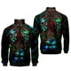thumbnail image 2 of Chaqueta con cremallera y estampado 3D de tigre novedoso, chaqueta de primavera de manga larga con cuello alto, ropa para hombre, abrigos con patrón informal de talla grande, 2 of 5
