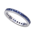 thumbnail image 2 of Karina B� Genuine Sapphire Eternity Band, 2 of 9