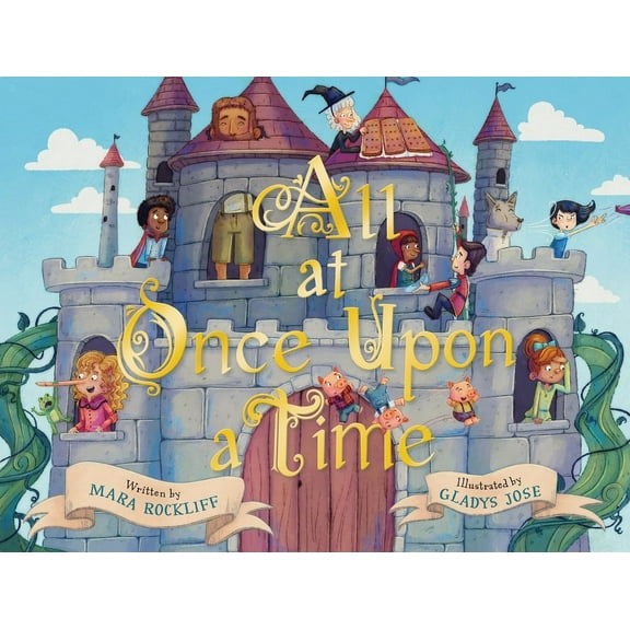 All at Once Upon a Time: A Picture Book, (Hardcover)