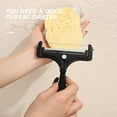 thumbnail image 6 of Adjustable Stainless Steel Cheese Slicer with 4 Replacement Wires for Kitchen, Cheese Board, Blocks, 1 Piece, 6 of 9