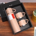 thumbnail image 1 of Regalos de empresa termo taza traje una taza de tres tapa caja de regalo traje termo taza 304 taza de acero inoxidable regalo de mano, 1 of 6