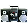 thumbnail image 1 of Portable CD Player with AM-FM Stereo Radio Cassette Player-Recorder and Twin Detachable Speakers, 1 of 1