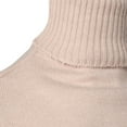 thumbnail image 4 of ZKCCNUK New Casual Daily Pullover Color High Neck Men's Knitted Sweater Bottoming Shirt, 4 of 9