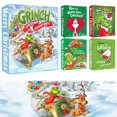 thumbnail image 2 of Christmas Grinch Countdown Blind Box Creative Cartoon Green Monster Popular Earrings, 2 of 5