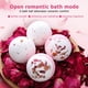 thumbnail image 5 of Bola de baño de burbujas de aceite esencial de flores secas, bomba de baño, regalo de SPA para baño Likrtyny  cuidado belleza, 5 of 9