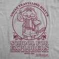 thumbnail image 2 of Mens Funny T Shirts Uncle Traveling Matt's School For Explorers Jim Henson's Fraggle Rock Tee For Men Graphic Tees, 2 of 9