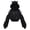 A, variant on Women's Cat Ear Hoodie Pullover Long Sleeve Hooded Sweatshirt Cute Blouse Casual Winter Jacket