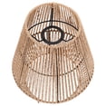 thumbnail image 1 of OULII Boho Lamp Shade Rattan Pendant Lampshade Light Diffusion 1Pcs for Homestays, 1 of 8