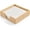 Bamboo, variant on Napkin Holder for Table, White Washed Wood Napkins Holders For Paper Napkins, Flat Napkin Holder for Luncheon, Napkin Holders for Kitchen Dinner Decor, Napkin Dispenser for Indoor & Outdoor Use