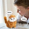 thumbnail image 2 of ToysYGift Interactive Toy Cat for Kids, Lifelike Cat Toy , Electronic Realistic Cute Cat Stuff for Girls Plushies Toddler Toys , Best Gift for Boys and Girls Ages 3 4 5 6 7, 2 of 4