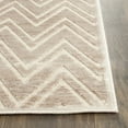 thumbnail image 4 of SAFAVIEH Paradise Bernadine Zigzag Stripes Runner Rug, Stone, 2'2" x 8', 4 of 5