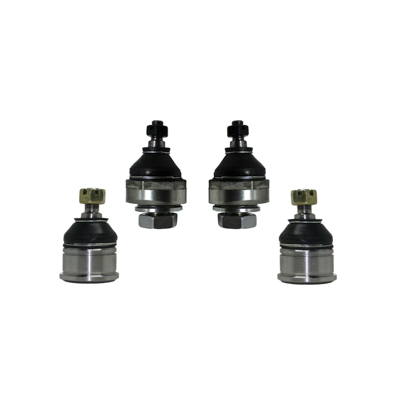 4 Pieces Front Suspension Kit Upper and Lower Ball Joints Passenger