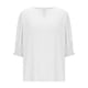 thumbnail image 4 of Heisall Womens Tops V-Neck Bat Sleeve Smocked Colorful Cotton Loose Casual Short Sleeve Tshirts 2025 New Arrival Fashion Blouses, 4 of 5