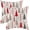 Grey Red Christmas Tree, variant on Fall Pillow Covers 18 x 18 Inch Set of 2 Autumn Orange Buffalo Plaid Throw Pillows Outdoor Decorative Harvest Thanksgiving Pillowcases Linen Cushion Cases for Farmhouse Home Bed Sofa Couch