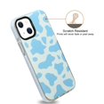thumbnail image 4 of for iPhone 13 Case Clear with Cow Print Cute Silicone TPU Phone Protective Cover Shockproof Phone Cover Bumper, 4 of 7