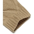 thumbnail image 6 of Coofandy mens shawl collar cardigan sweater slim fit button down cable knitted sweater with pockets, 6 of 7